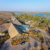 Chobe Bush Lodge Aerial view